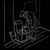 B Blesiya Square brass pressurized toilet bidet nozzle spray Feminine washing butt bidet hand held toilet bidet shower sprayer - B07FR3X6KZ